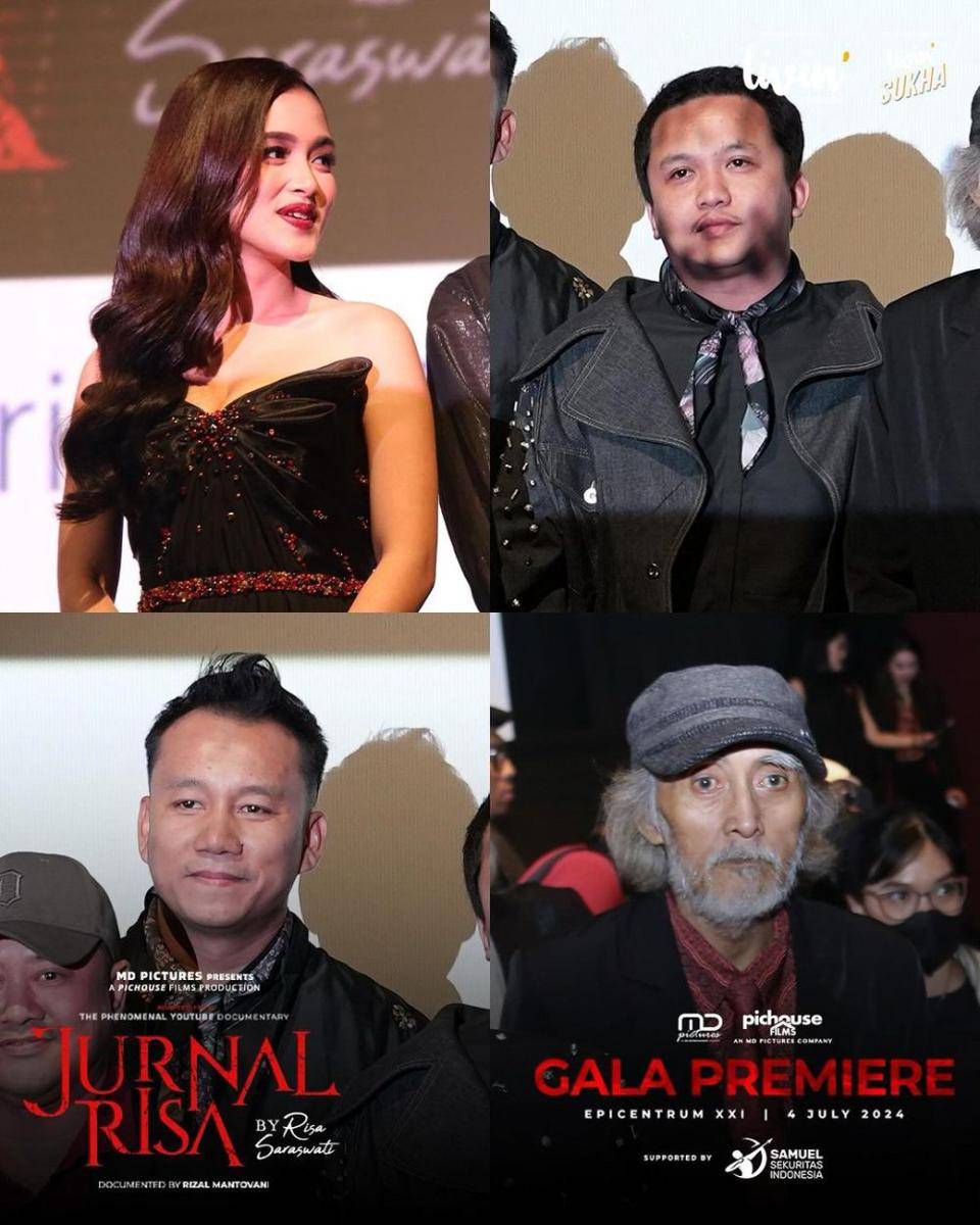 potret gala premiere film Jurnal Risa (instagram.com/tim_jurnalrisa)