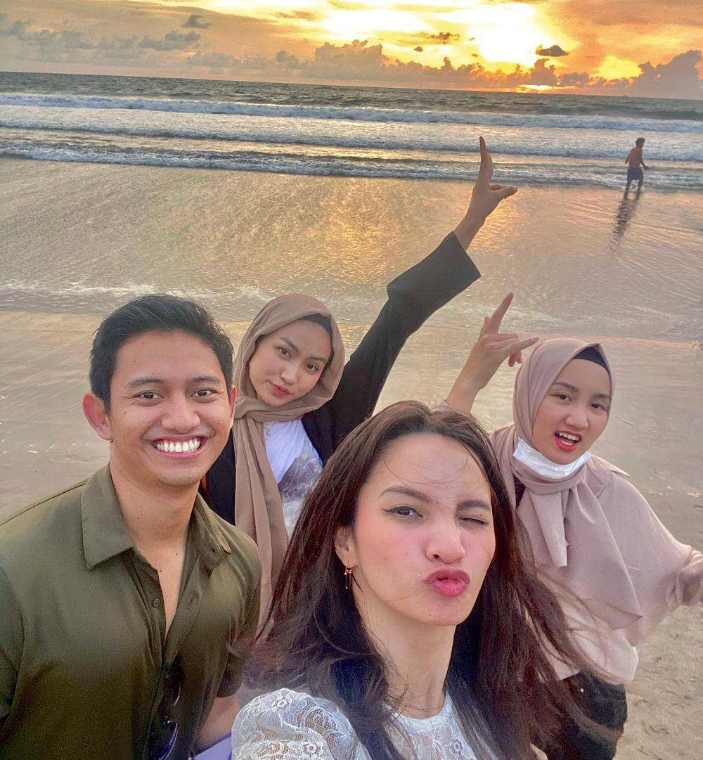 Xaviera Putri dan Belva CEO Ruangguru (Instagram.com/xavieraputri)