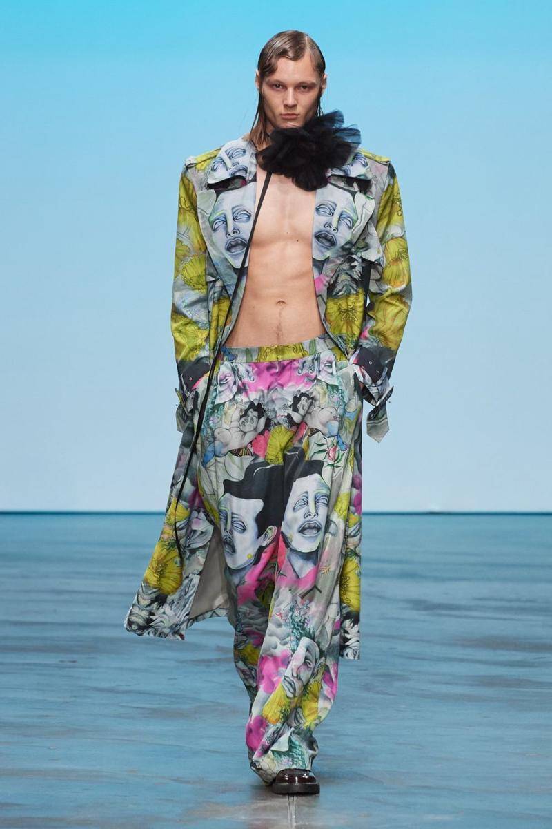 Danny Reinke S/S '25 di Berlin Fashion Week 2024 (instagram.com/berlinfashionwe)