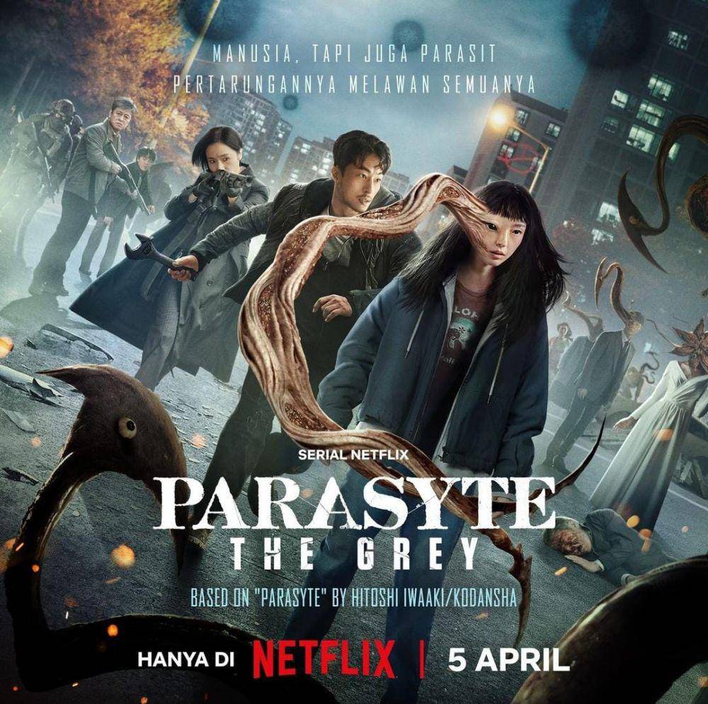 poster drama Parasyte: The Grey (instagram.com/netflixid)