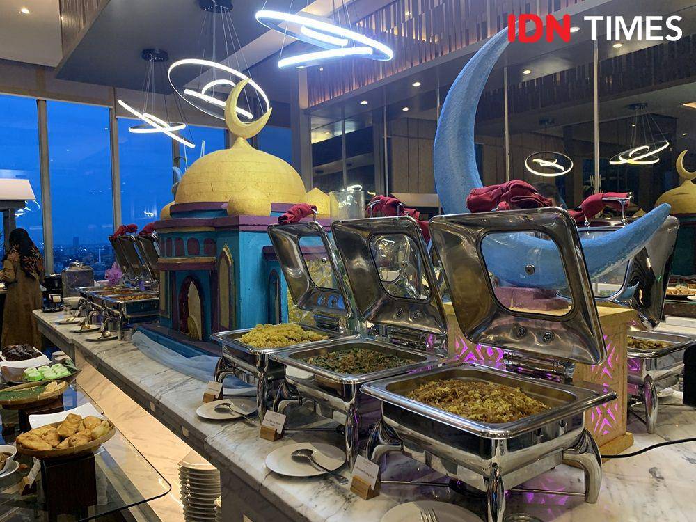 Buffet di Paladium Restaurant, Platinum Hotel Surabaya (IDN Times/Fasrinisyah Suryaningtyas)