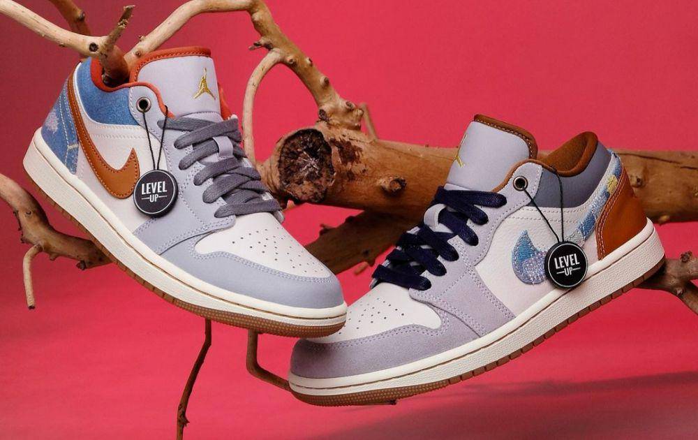 ilustrasi sepatu yang dijual di Level Up Sneakers (instagram.com/levelup.sneakers)