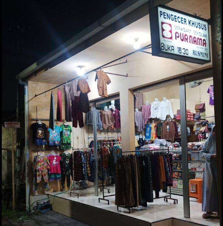 Toko Purnama Rusmini (googlemaps/tokoseragampurnamarusmini)