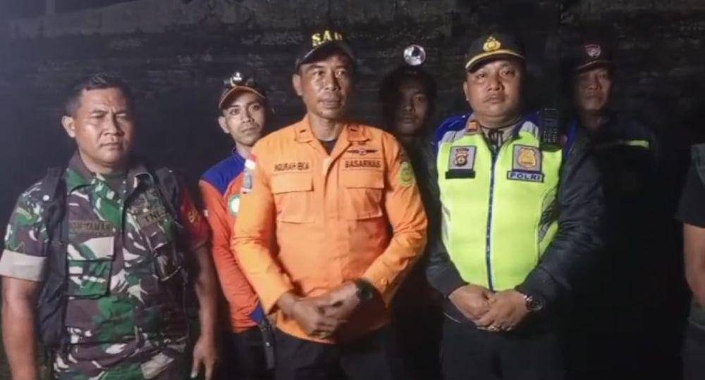 WNA Inggris tersesat di Gunung Agung. (Dok. IDN Times/Basarnas Bali)