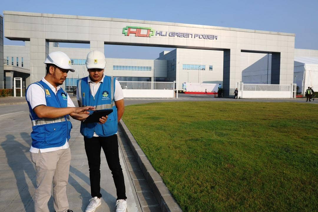 Pabrik baterai PT Hyundai LG Indonesia (HLI) Green Power. (dok. PLN)