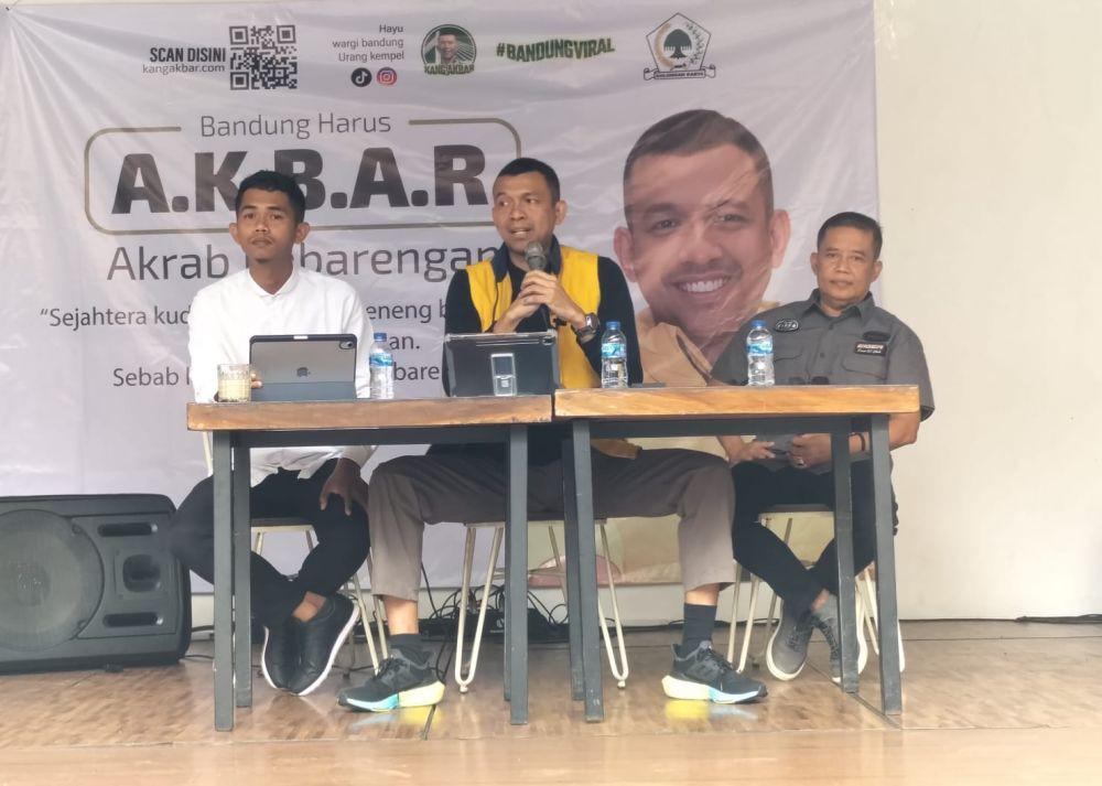 Mewakili Figur Muda, Bacawalkot Bandung Ini Optimistis Didukung Millennial