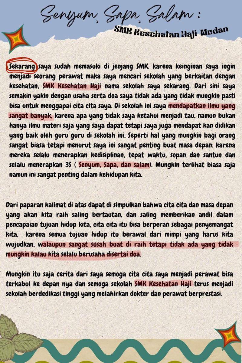 IDN Times Xplore/Tim Kepji Story'_SMK Kesehatan Haji