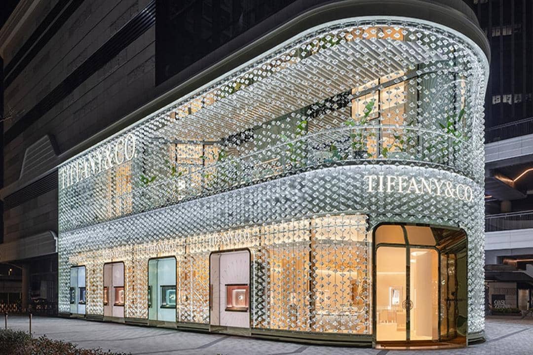 Desain fasad gerai Tiffany & Co. di Shanghai/Dok. Tiffany & Co./Wen Studio