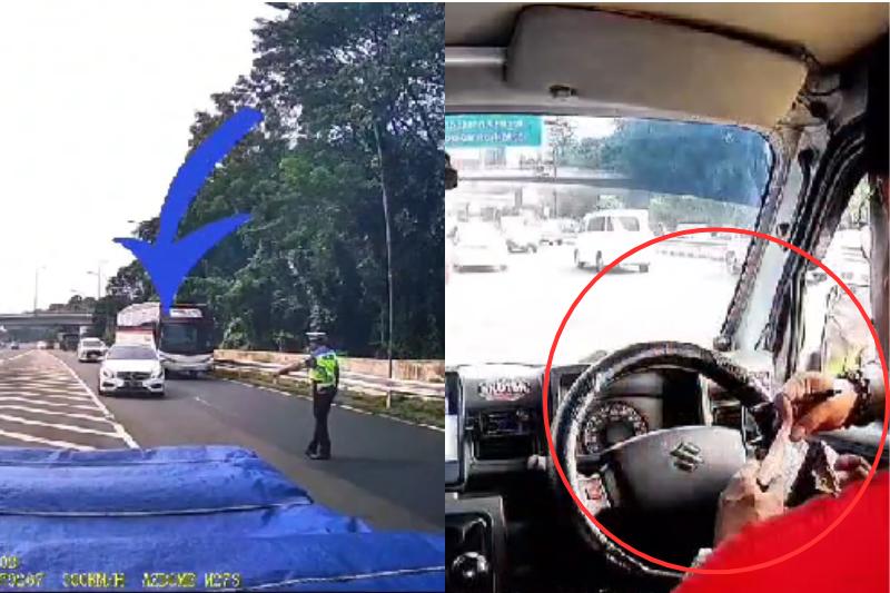 Viral Polisi Pungli di Tol Halim, Dirlantas Minta Maaf Janji Diproses