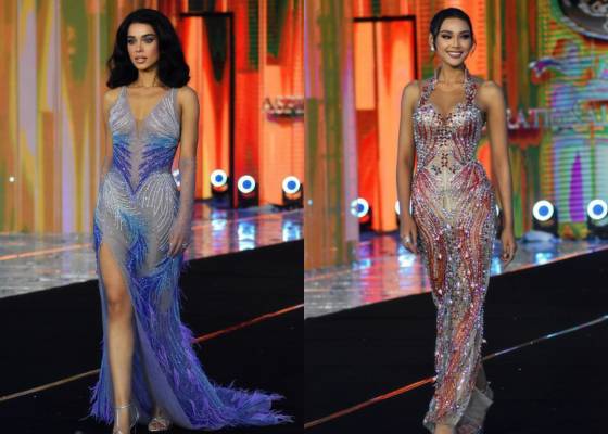 Finalis Miss Supranational 2024 di Preliminary Gaun Malam (Instagram.com/missologycibao)