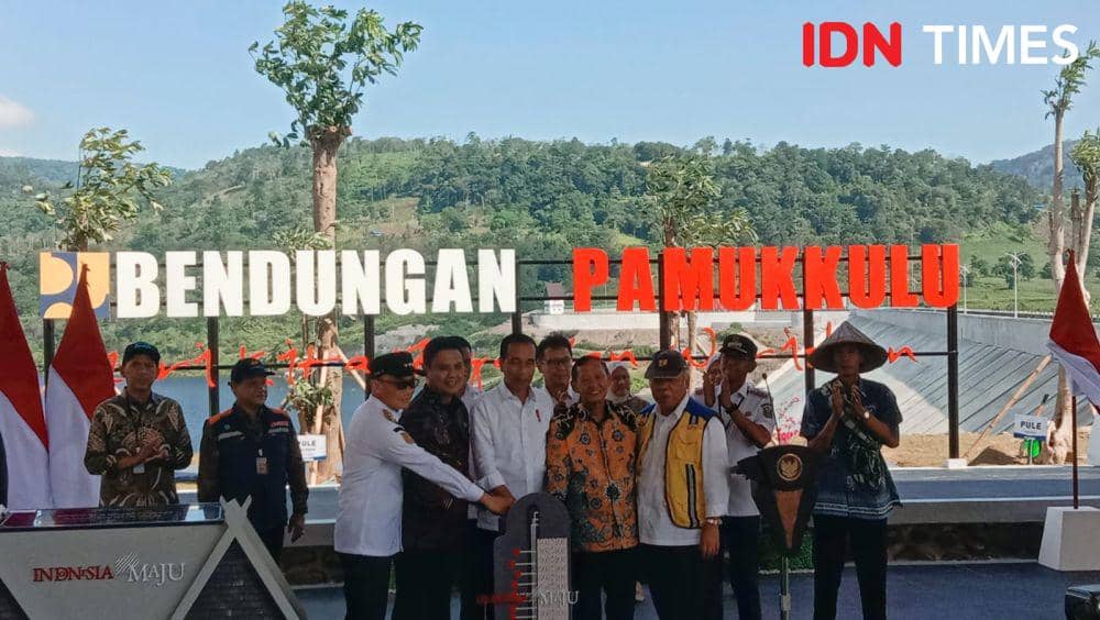 Ini Manfaat Bendungan Pamukkulu di Takalar yang Diresmikan Jokowi