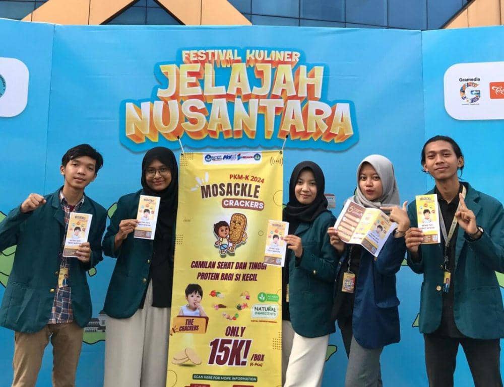 Mahasiswa Unila Buat Mosackle, Camilan Pendamping ASI dari Tempe
