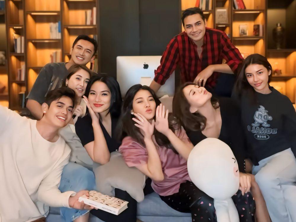 7 Potret Anggota Geng Cikung, Geng Barunya Aktor dan Aktris Sinetron