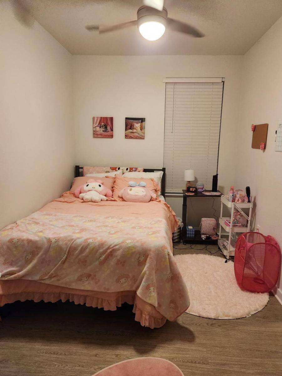 potret desain kamar tema Sanrio (reddit.com/user/Woodbi1222)
