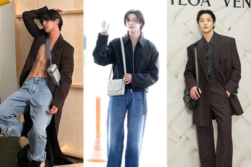 7 OOTD Ragam Jenis Tas ala Rowoon eks SF9, Kasual hingga Formal!