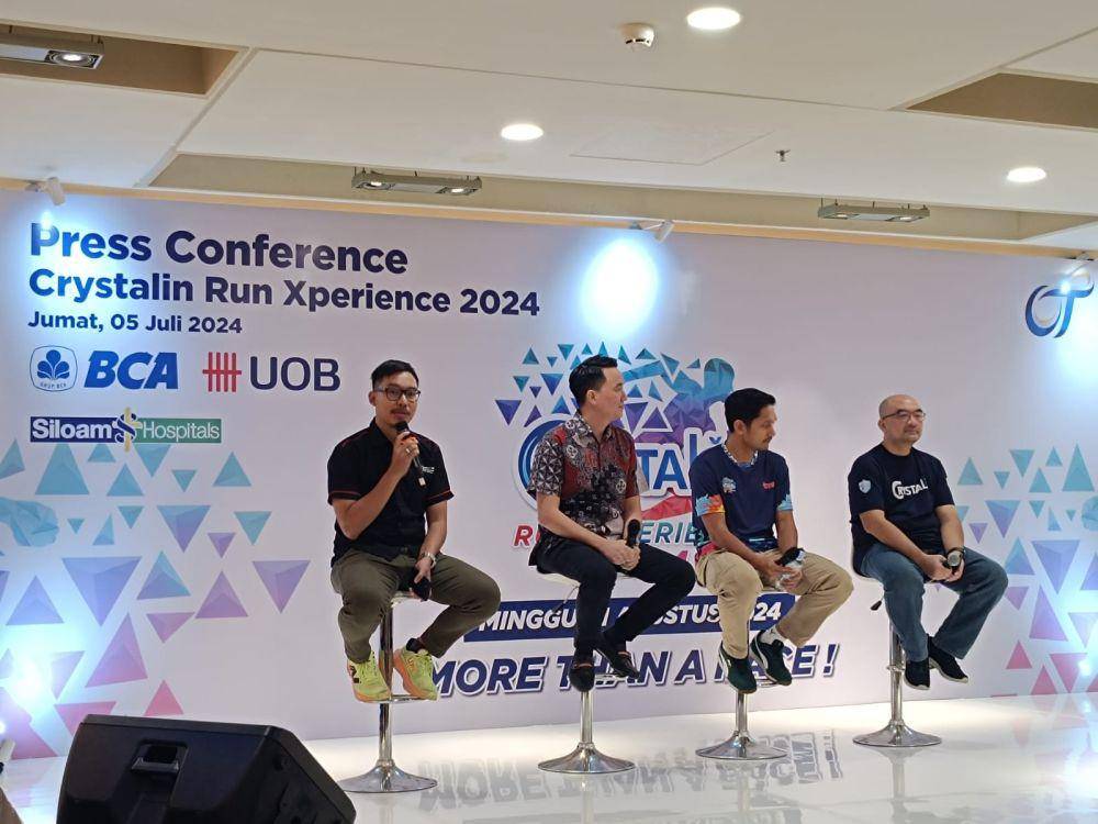 Crystalin Runxperience 2024 digelar 11 Agustus 2024. (Dok. Istimewa).