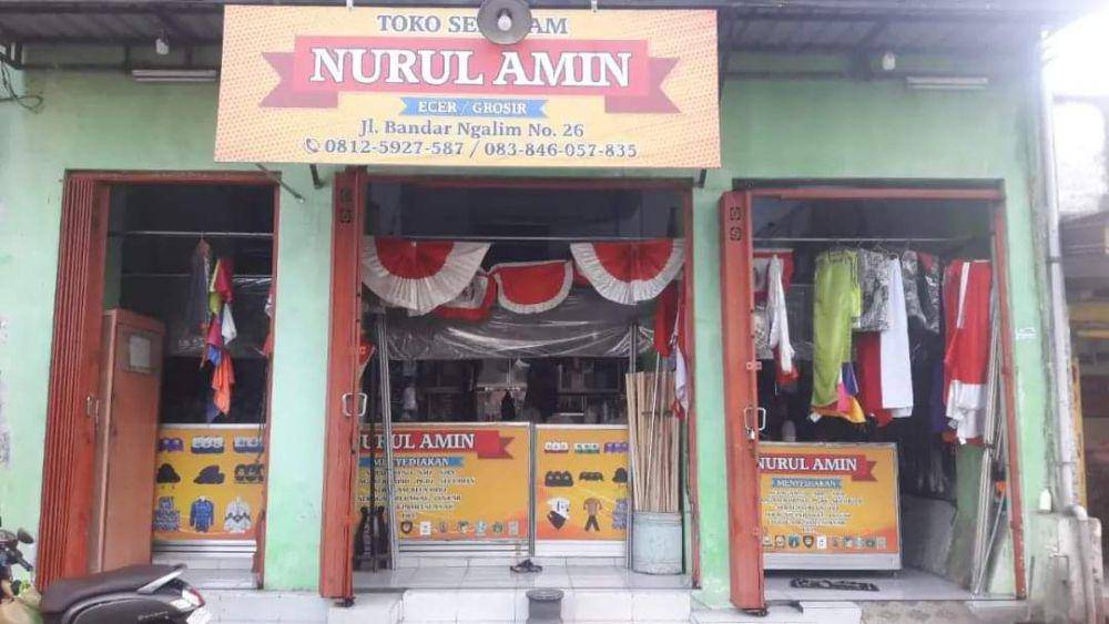 Toko. (Facebook.com/Toko seragam nurul amin)