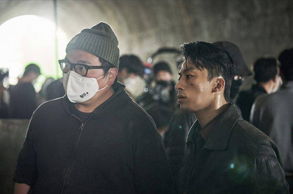 cuplikan di balik layar film Escape (instagram.com/plusm_entertainment)