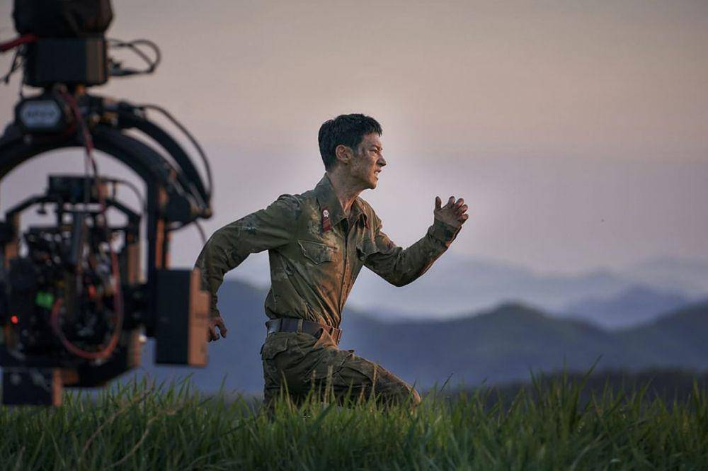 cuplikan di balik layar film Escape (instagram.com/plusm_entertainment)