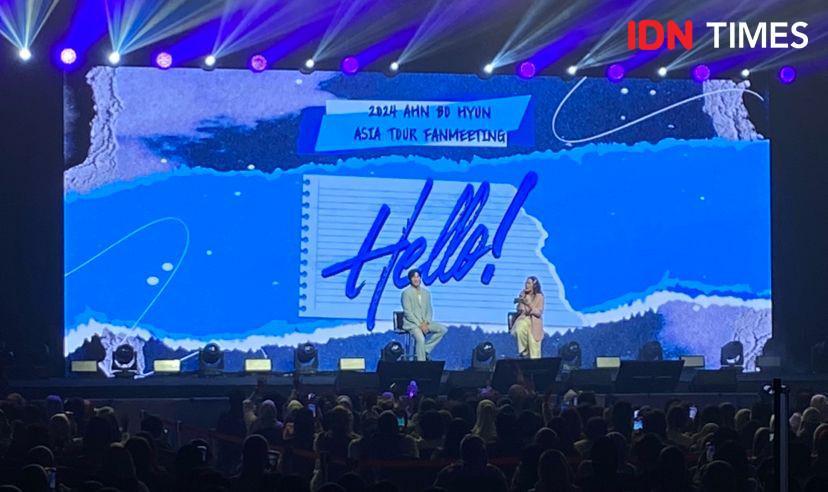 Gak Nyangka Disambut Meriah, Ahn Bo Hyun Janji Akan Kembali ke Jakarta