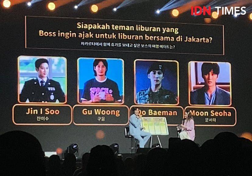potret fan meeting Ahn Bo Hyun bertajuk "Hello!” di Hotel Pullman, Jakarta, Sabtu (6/7/2024) (dok. IDN Times/Rani Asnurida)
