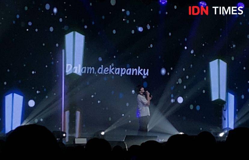 potret fan meeting Ahn Bo Hyun bertajuk "Hello!” di Hotel Pullman, Jakarta, Sabtu (6/7/2024) (dok. IDN Times/Rani Asnurida)
