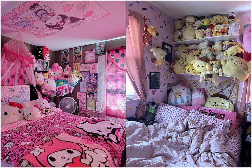 8 Desain Kamar Tema Sanrio, Penuh dengan Hello Kitty!