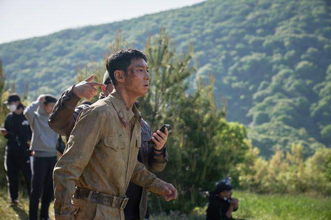 cuplikan di balik layar film Escape (dok. Plus M Entertainment/Escape)