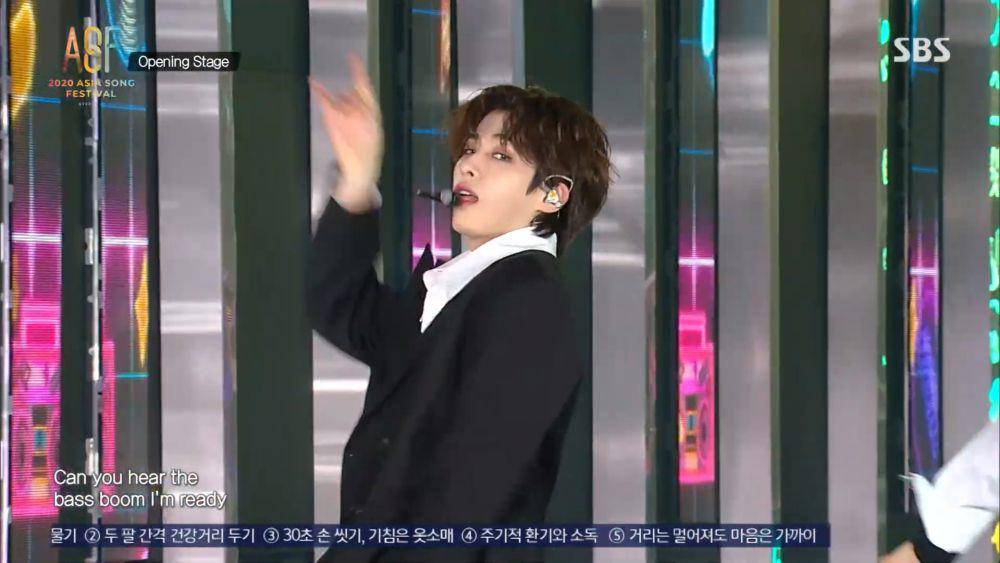 cuplikan penampilan ONEUS (dok. SBS/Asia Song Festival 2020)