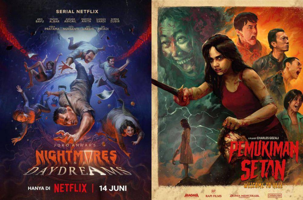 Film dan series Fantasi di Netflix (dok. Rapi Films / Pemukiman Setan | dok. Come and See Pictures / Nightmares and Daydreams)