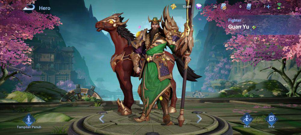 hero Guan Yu di Honor of Kings (dok. TiMi Studio Group/Honor of Kings)