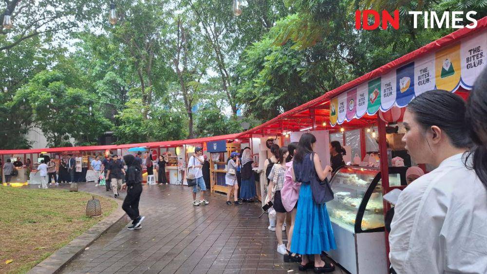 Blibli Fashion Fest di Urban Forest Cipete pada Jumat (5/7/2024) (IDN Times/Adyaning Raras)