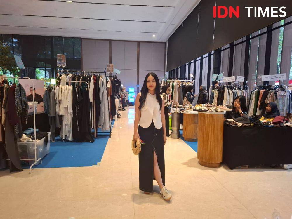 Blibli Fashion Fest di Urban Forest Cipete pada Jumat (5/7/2024) (IDN Times/Adyaning Raras)