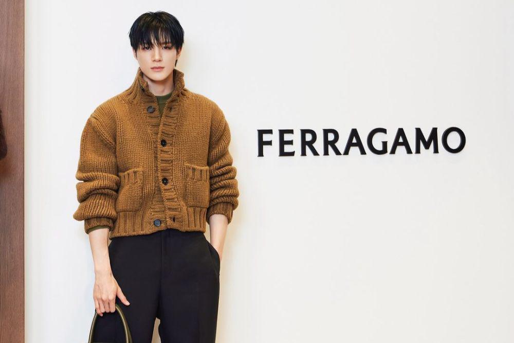 7 Potret Jeno NCT di Event FERRAGAMO sebagai Global Ambassador