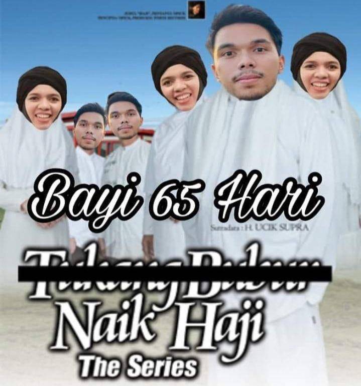 meme haji sejak kecil (instagram.com/versijawa)