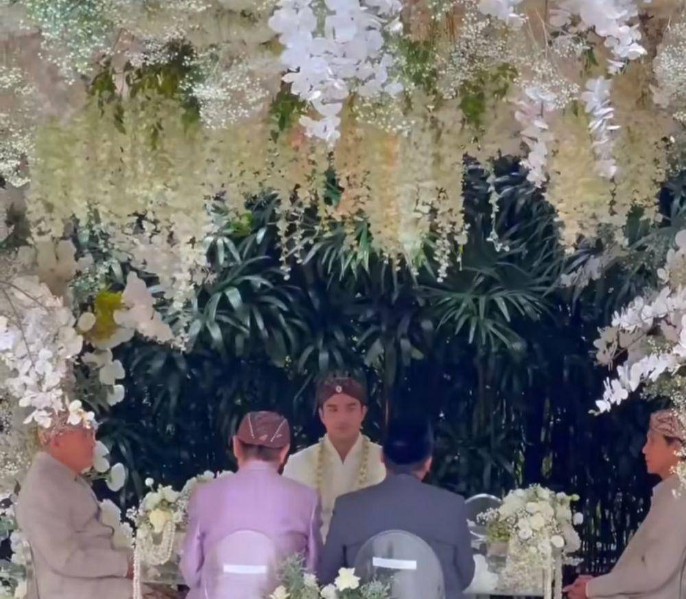 Akad nikah Salshabilla Adriani dan Ibrahim Risyad. (Instagram.com/kremaya.organizer)