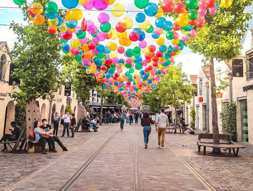 Bercy Village, Paris, Prancis (instagram.com/sortiraparis.official)