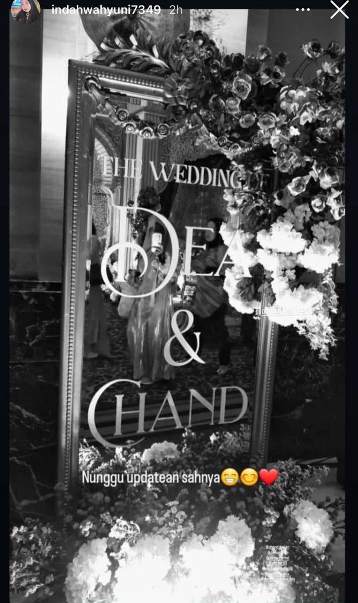 Akad nikah Chand Kelvin (instagram.com/indahwahyuni7349)