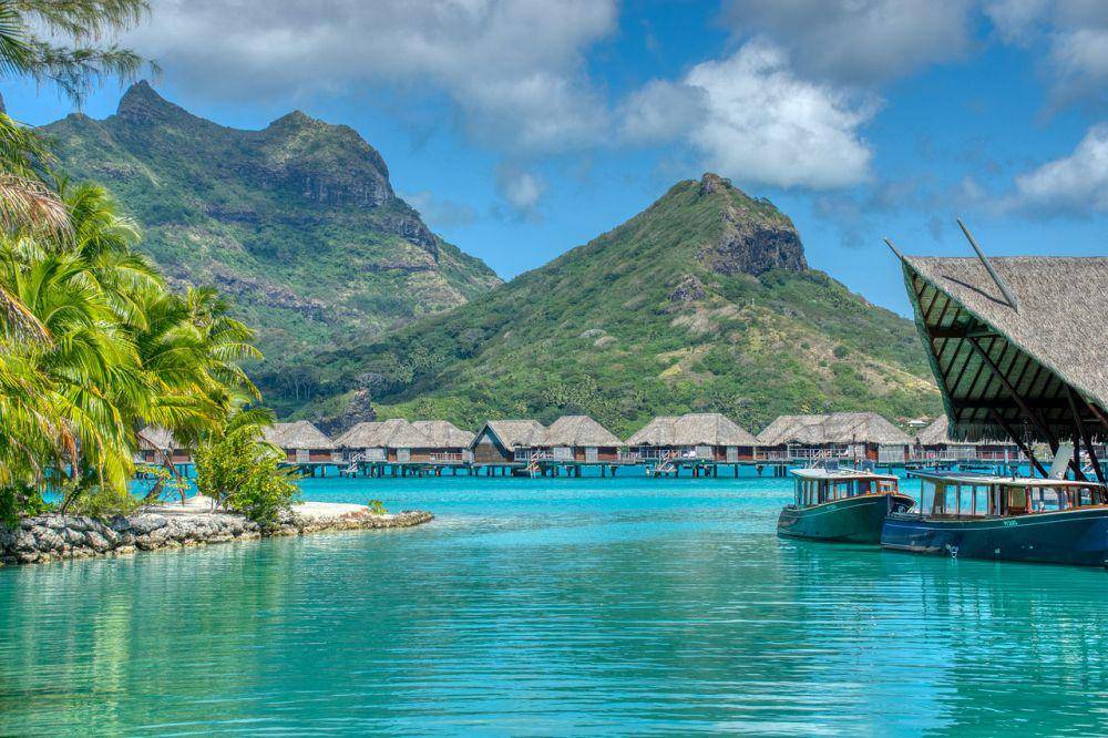 Pemandangan di Tahiti, Polinesia Prancis (pixabay.com/ThierryBEUVE)