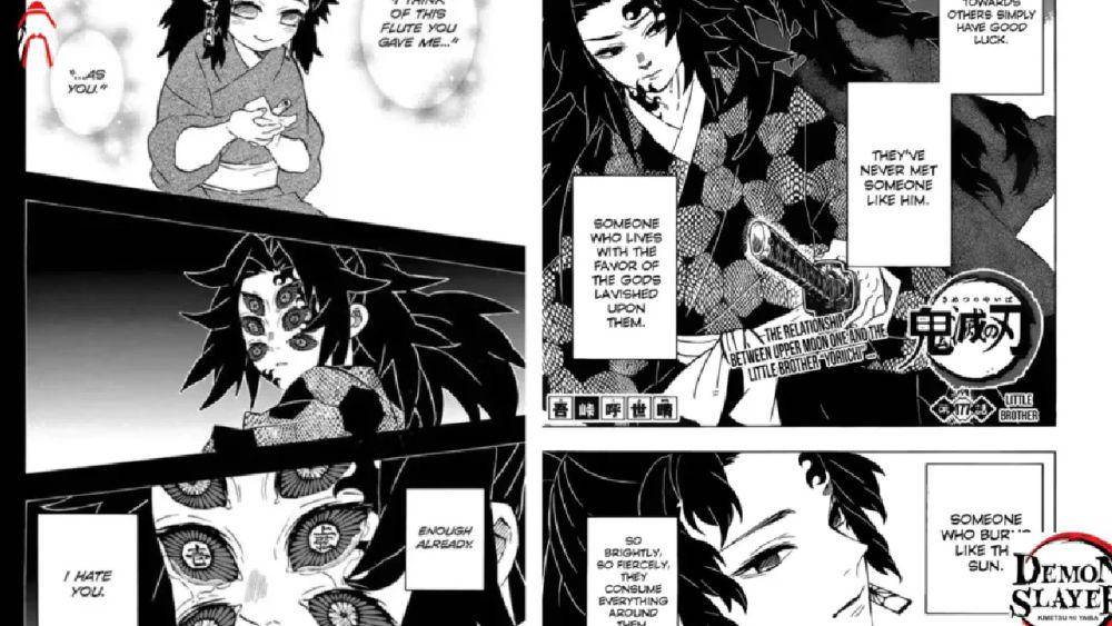 Kokushibo hidup dibayangi pencapaian Yoriichi. (dok. Viz Media/Demon Slayer: Kimetsu no Yaiba)