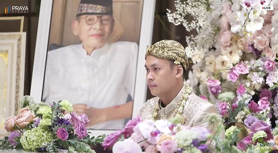 Akad Nikah Clarissa Putri dan Sandro (YouTube.com/Clarissa Putri H)