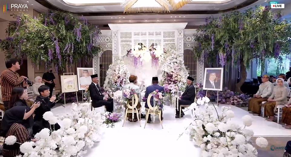Akad Nikah Clarissa Putri dan Sandro (YouTube.com/Clarissa Putri H)