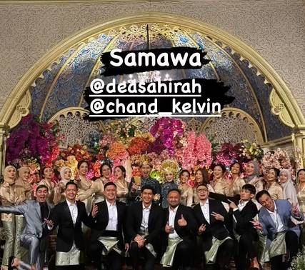potret Teuku Ryan jadi groomsman pernikahan Chand Kelvin (instagram.com/teukuryantr)