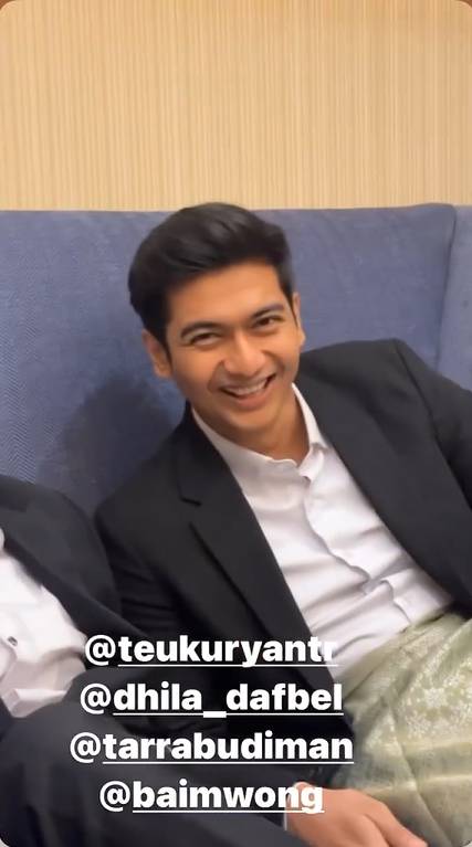 potret Teuku Ryan jadi groomsman pernikahan Chand Kelvin (instagram.com/teukuryantr)