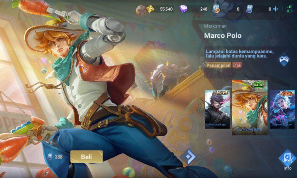 skin rare Marco Polo (dok. Tencent Games/Honor of Kings)