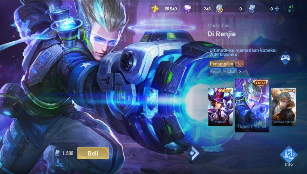 skin legend Di Renjie (dok. Tencent Games/Honor of Kings)