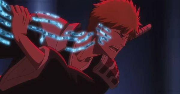 Ichigo dikendalikan secara paksa melalui Blut Vene ( Dok. アニプレックス チャンネル )