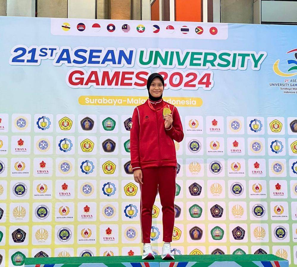 Capaian apik tim Taekwondo Indonesia di ASEAN University Games 2024 (dok.istimewa)