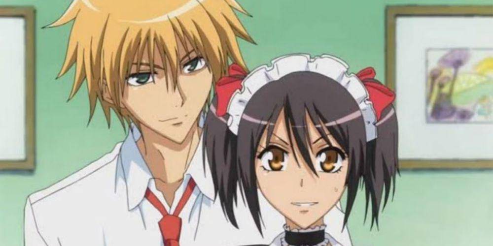 Takumi Usui dan Misaki Ayuzawa karakter Maid Sama! (dok. J.C.Staff/Maid Sama!)