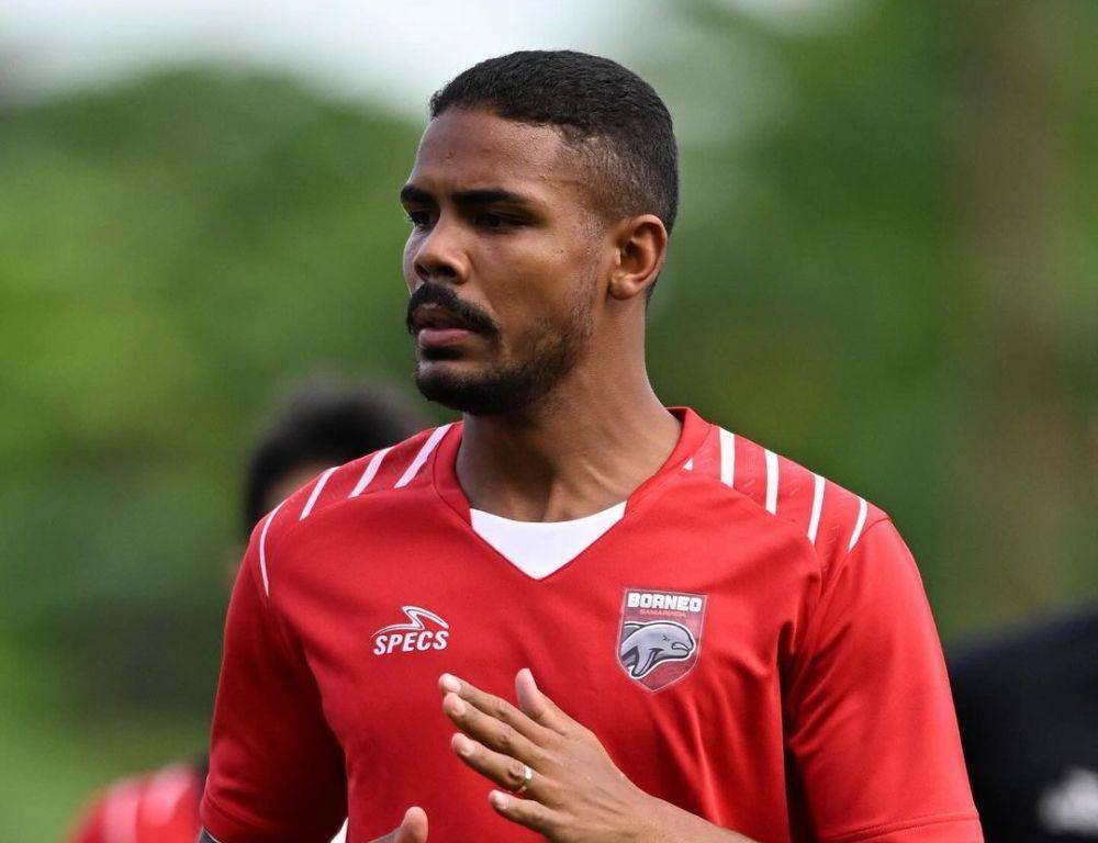 Pemain bertahan Borneo FC dari Brasil Ronaldo Rodrigues, Senin (8/7/2024). Instagram borneofc.id